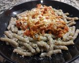 Foto del paso 5 de la receta Pasta de cáñamo con bacon y champiñones