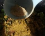 A picture of step 3 of Chatpati Okra...