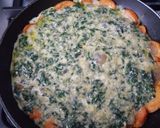 A picture of step 5 of Rainbow Swiss Chard and Potato Frittata.