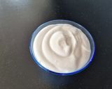 A picture of step 3 of Eggless mayonnaise.
