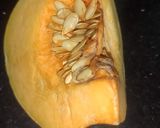 A picture of step 1 of Red Pumpkin Creamy Bharta.