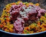 Foto del paso 2 de la receta: Quinua con Carne Molida 🥕🌶️🫑🧅 Alcaparrada...!