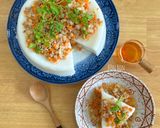 Hình bước làm 8 của món Bánh Đúc Mặn (Bánh Đúc Cốt Dừa)