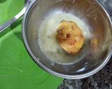A picture of step 6 of Yam balls with deeping sauce.