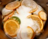 Foto del paso 3 de la receta: Mermelada de tomates verdes y naranja