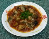 Hình bước làm 3 của món Nấm rơm sốt cà