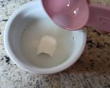 A picture of step 1 of Butter-milk Bay Eggs.