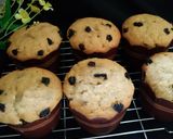 Foto langkah ke 5 dari resep Banana Muffin lembut oven tangkring.