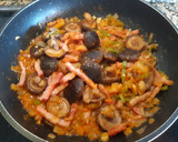 Foto del paso 7 de la receta: Capellini con shiitakes y bacon