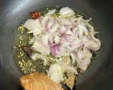 A picture of step 4 of Nei Choru (Ghee Rice).