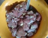 Hình bước làm 1 của món Nạm bò xào khổ hoa