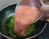 A picture of step 4 of Veg Kolhapuri.