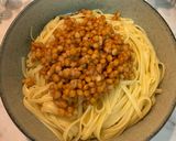 Foto del paso 2 de la receta: Tallarines con lentejas - Adviento Navidad Cookpad