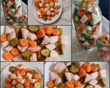 صورة لخطوة 4 من وصفة مخلل مشكل 🥕🥒🥕🌶️