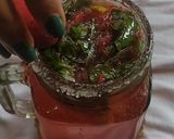 A picture of step 4 of Virgin Strawberry Mojito | Mocktail In A Mug | Easy Mug Beverage.