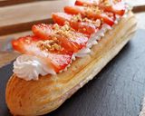 Foto del paso 8 de la receta: Eclair de nata y fresas (varios formatos)