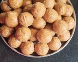 पौष्टीक मेथीचे लाडू (Paushtik Methiche Ladoo Recipe In Marathi) रेसिपी स्टेप 4 फोटो 