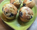 Une image de l'étape 5 de Muffins à la myrtille faits par mes 3 filles ❤️❤️❤️ spéciale fête des mères.