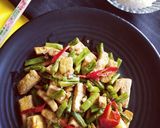 Foto langkah ke 3 dari resep Tumis tahu VS kacang panjang mrs merlin.