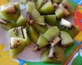 Foto del paso 5 de la receta: Tarteletas express rellenas con yogurt griego y kiwi