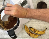 Foto del paso 5 de la receta: Helado vegano de plátano, cacahuete y cacao en MyCook One