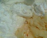 Rumos szelet tejfölös,vaníliapudingos krémmel és babapiskótával recept fázis 4 fotója