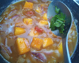 A picture of step 11 of Mango soup 🥭.