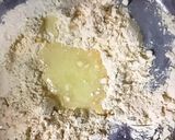 A picture of step 1 of Besan laddu (magaj).