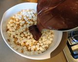 A picture of step 3 of Rocky Road Candy.