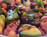 Foto del paso 5 de la receta: Ensalada de salteado de garbanzos y solomillo de cerdo