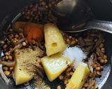 A picture of step 5 of Soya Bean Curry.