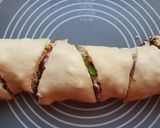 Sonkás-kukoricás és magyaros háromszög recept fázis 8 fotója