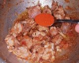 A picture of step 7 of Chicken salna.