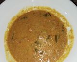 A picture of step 3 of Miyan gyada da lawashi(spring onions & peanut soup.).