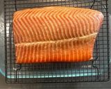 A picture of step 3 of Perfect Smoked Salmon - 1/3 of the price store bought and 5 times better :) - Enjoy.
