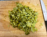 Foto del paso 2 de la receta: Hamburguesa de brócoli en freidora de aire