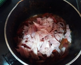 Foto del paso 4 de la receta: Lacón con pimiento rojo y ajos
