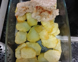 Foto del paso 5 de la receta: ~ Solomillo al roquefort con cama de patatas~