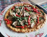 Foto del paso 3 de la receta: Pizza base de pollo proteica