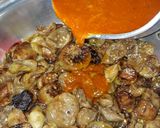 عکس مرحله 4 از دستور خوراک بادمجان و گوجه