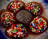 Hình bước làm 5 của món Bánh Brigadeiro - Bánh Sữa Ca Cao Brazil