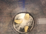 Ajo y perejil en aceite