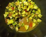 A picture of step 2 of Traditional Gujarati Methi Ringda nu saak.