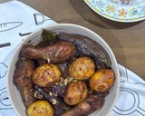 Foto langkah ke 4 dari resep Semur Ayam Terong Telur.