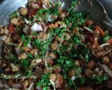 A picture of step 8 of Desi tacos.