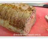 Foto del paso 5 de la receta: Redondo relleno al oporto