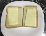 A picture of step 1 of Egg sandwich 🥪.