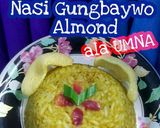 Foto langkah ke 3 dari resep Nasi Gungbaywo Almond ala UMNA.