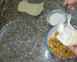 A picture of step 3 of Low calorie samosy.