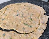 A picture of step 1 of Masala thepla.